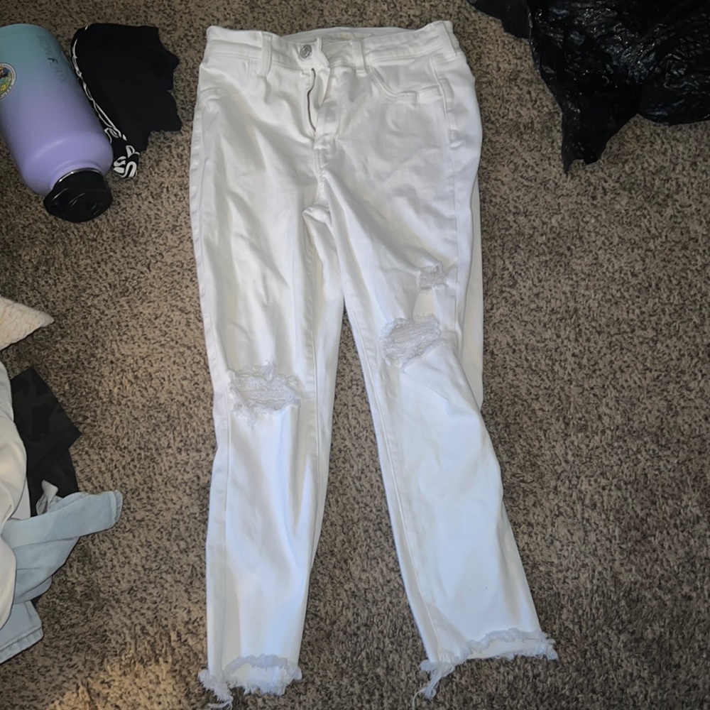 White Denim American Eagle